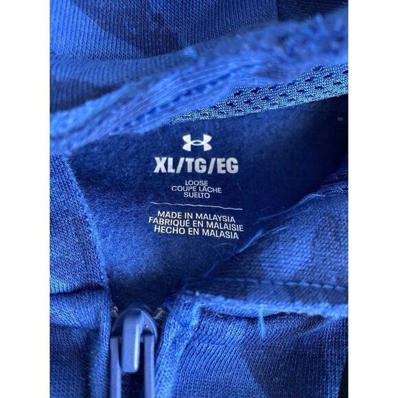 Under Armour Project Rock Rival Training Hoodie Sleeveless Men’s Sz XL NEW - Picture 5 of 11